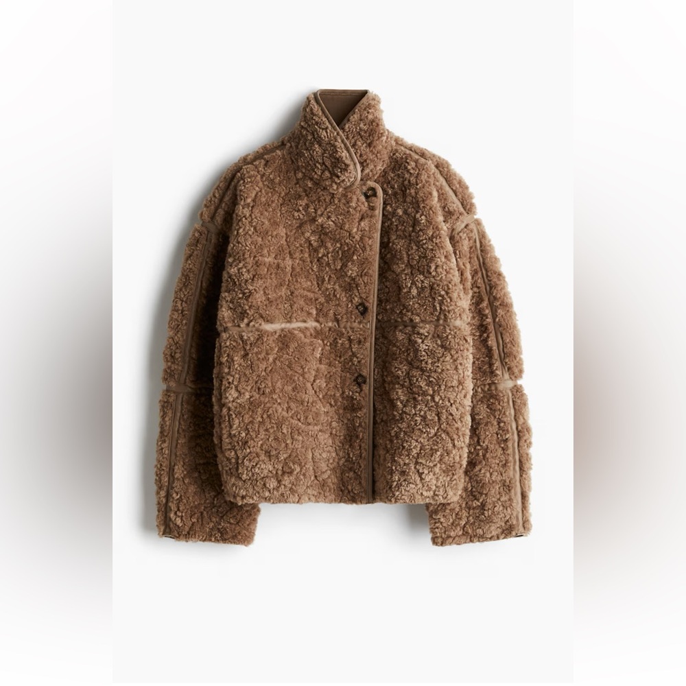 Hm teddy fleece jacket large